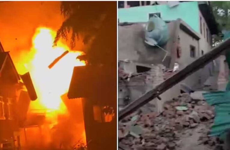 पहलगाम हमले ले आरोपी आतंकी आदिल का घर सुरक्षाबलों ने बम से उड़ाया, आसिफ का घर बुलडोजर से गिराया