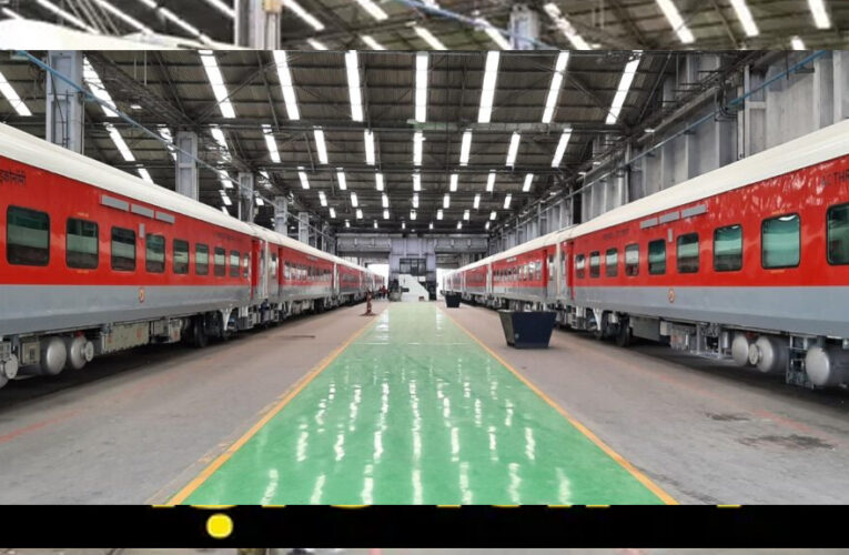 भारतीय रेलवे ने हासिल की महत्वपूर्ण उपलब्धि, वित्त वर्ष 2024-25 में किया 7,134 कोचों का निर्माण