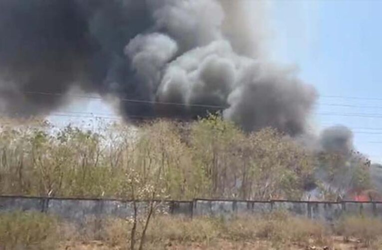 BHEL Fire: भेल परिसर में लगी भीषण आग, ऑयल टंकियों में ब्लास्ट से मचा हड़कंप