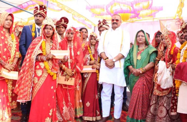 एक बेटी का कन्यादान यज्ञ के समान होता है, जैसीनगर में तो महायज्ञ हो गया है : खाद्य मंत्री राजपूत