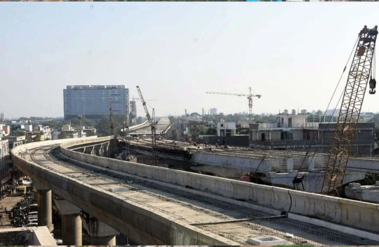 भोपाल : पुल बोगदा के पास मेट्रो स्टेशन का निर्माण, अगले एक महीने के लिए रहेगा रूट डायवर्ट
