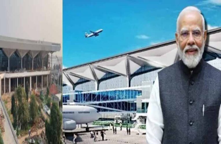 पीएम मोदी ने पटना हवाई अड्डे के नये टर्मिनल भवन का उद्घाटन किया, 5 किमी लंबा रोड शो भी किया