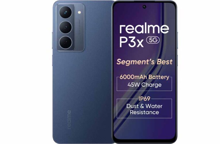 स्‍मार्टफोन ब्रांड रियलमी का realme P3x 5G स्‍मार्टफोन 2300 रुपये हुआ सस्‍ता