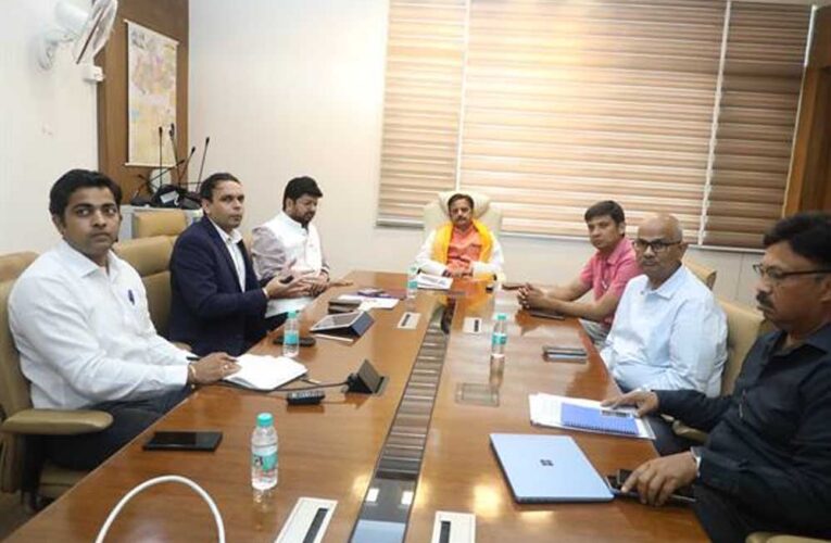 उप मुख्यमंत्री शुक्ल से ट्रिवीट्रॉन हेल्थकेयर के प्रतिनिधि मंडल ने की सौजन्य भेंट