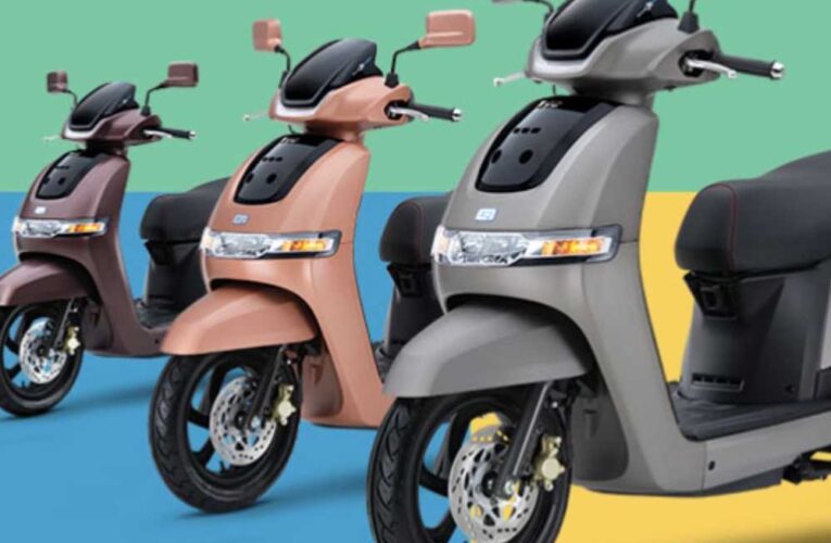 TVS Motor की इलेक्ट्रिक स्कूटर TVS iQube ने घरेलू बाजार में 6 लाख  बिक्री का आंकड़ा पार कर लिया