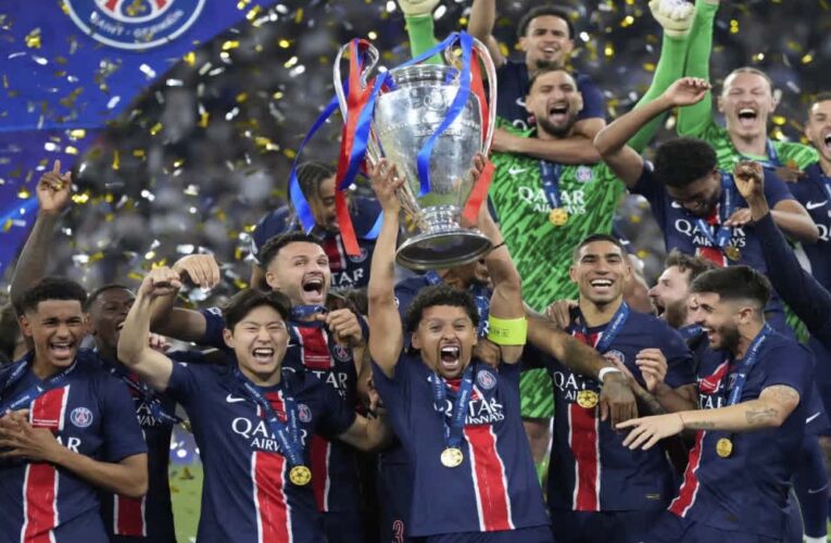 PSG ने UEFA चैंपियंस लीग का खिताब जीता,इंटर मिलान को 5-0 से हराया
