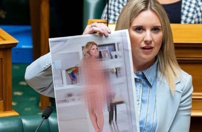 खुद की न्यूड फोटो लेकर संसद पहुंचीं महिला सांसद, सदन में दिखाई; क्या थी वजह