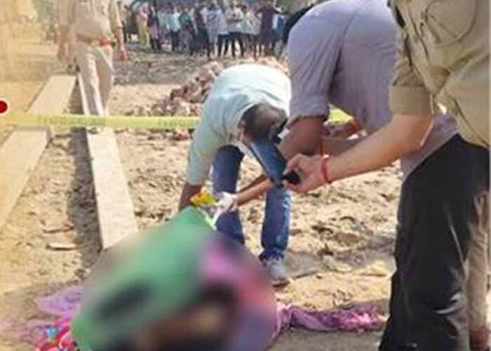 लोनी बॉर्डर थाना क्षेत्र के शिवपुरी वाटिका के पास सूटकेस में एक महिला का शव मिलने से इलाके में सनसनी