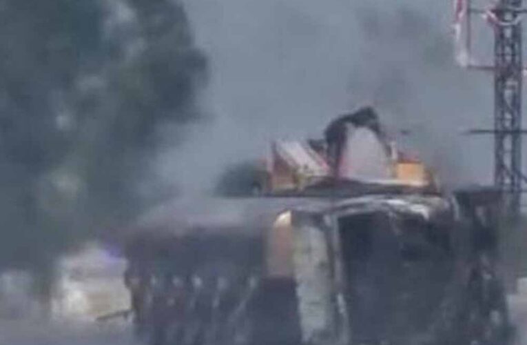 जयपुर के पास बड़ा हादसा, आग का गोला बना केमिकल टैंकर, ड्राइवर जला जिंदा