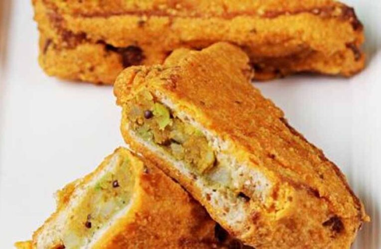 नाश्ते में बनाएं गरमा गरम ब्रेड पकोड़ा