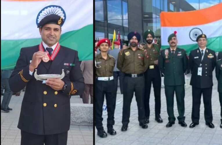 भारतीय नौसेना अधिकारी ओमकार सिंह ने वर्ल्ड मिलिट्री शूटिंग चैंपियनशिप में पुरुष वर्ग में सर्वश्रेष्ठ पिस्टल शूटर का पुरस्कार जीता