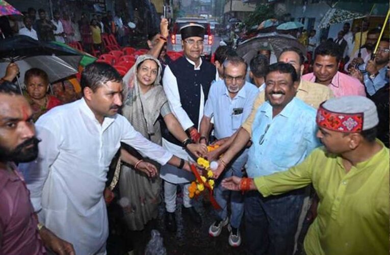 मंत्री सारंग ने किया नरेला विधानसभा के तीन वार्डों में विभिन्न विकास कार्यों का भूमि-पूजन