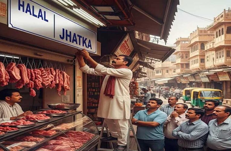 जयपुर में नया नियम : मीट की दुकानों पर लगाना होगा ‘झटका’ या ‘हलाल’ का बोर्ड
