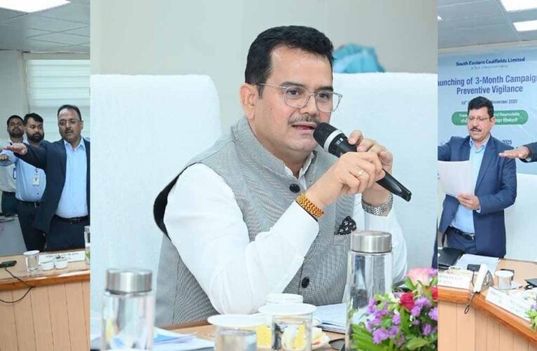 रायपुर : सतर्कता की शुरुआत स्वयं से होती है – पी. दयानन्द