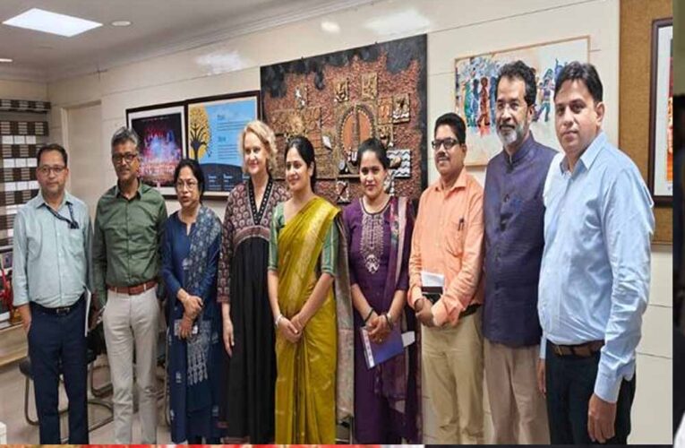 कंट्री हेड सुएंड्रीका ने कस्तूरबा गांधी बालिका छात्रावास का किया दौरा