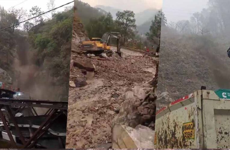चमोली में बादल फटने से केदारघाटी का पुल बहा, रुद्रप्रयाग में अलकनंदा खतरे के निशान से ऊपर