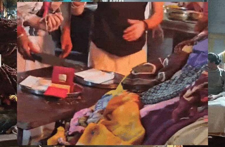 दादा धूनीवाले दरबार में हवन: 20 तोला सोना-चांदी, 200 साड़ियां और 11 हजार लड्डू भेंट