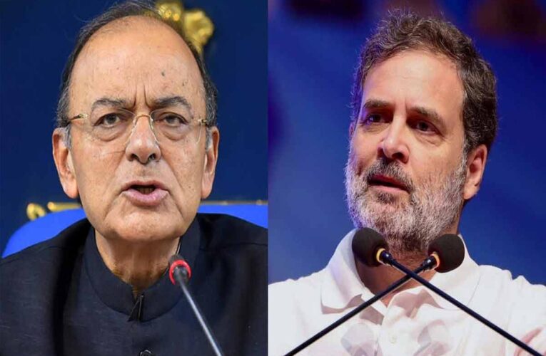 राहुल गांधी के बयान पर BJP का पलटवार: 2019 में निधन के बाद जेटली कैसे मिले?