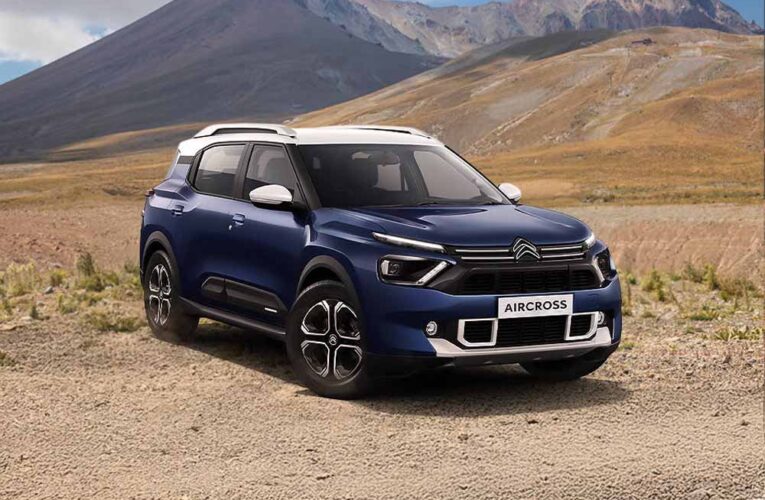 सिट्रोएन Aircross फेसलिफ्ट का टेस्टिंग मॉडल सड़कों पर, त्योहारों में होगी लॉन्च