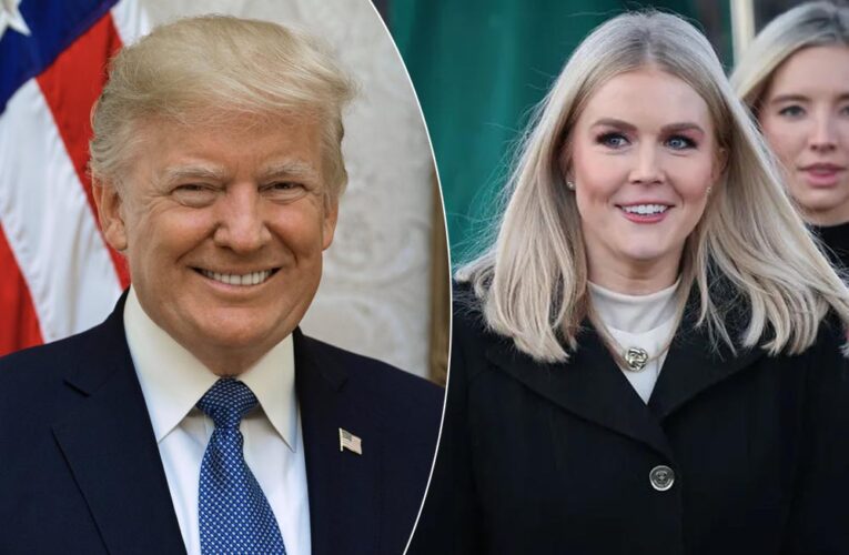 ट्रंप की टिप्पणी से मचा तूफान: 27 साल की सेक्रेटरी के होंठों को बताया ‘मशीनगन’ जैसा