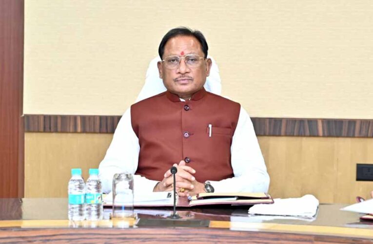 मुख्यमंत्री विष्णु देव साय ने बाढ़ प्रभावित जिलों में राहत कार्यों की गति तेज करने के दिए निर्देश