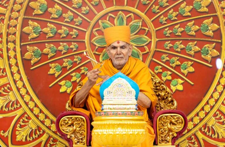 ब्रह्मस्वरूप महंतस्वामी महाराज के सान्निध्य में जोधपुर में 10 दिवसीय मंदिर महोत्सव का शुभारंभ
