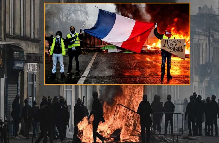 नेपाल की राह पर फ्रांस: सड़कों पर प्रदर्शन, 80,000 पुलिसकर्मी तैनात