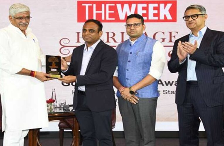 ‘हेरिटेज टूरिज्म – बेस्ट स्टेट’ अवॉर्ड से सम्मानित हुआ मध्यप्रदेश