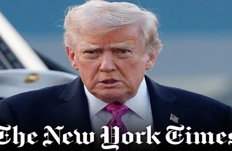 ट्रंप का न्यूयॉर्क टाइम्स पर करारा हमला, 15 बिलियन डॉलर के मानहानि केस की दी धमकी