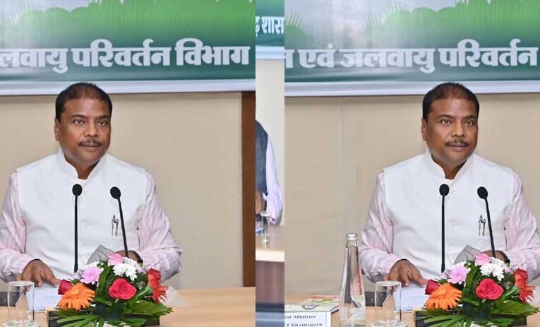 रायपुर : जनकल्याणकारी निर्णयों से वनवासियों की आय में हो रही बढ़ोत्तरी:वन मंत्री  केदार कश्यप