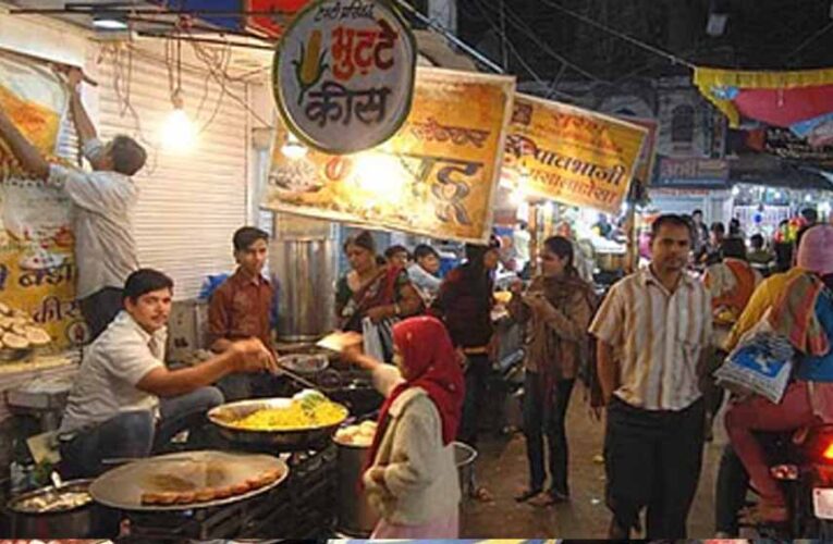 इंदौर सराफा चौपाटी लगाने को लेकर विवाद जारी, आज महापौर से मिलकर अपनी बात रखेंगे व्यापारी