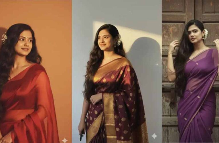 लड़कियों का नया फैशन ट्रेंड: साड़ी में खूबसूरती का जलवा, ये AI ट्रिक कर रही है कमाल!
