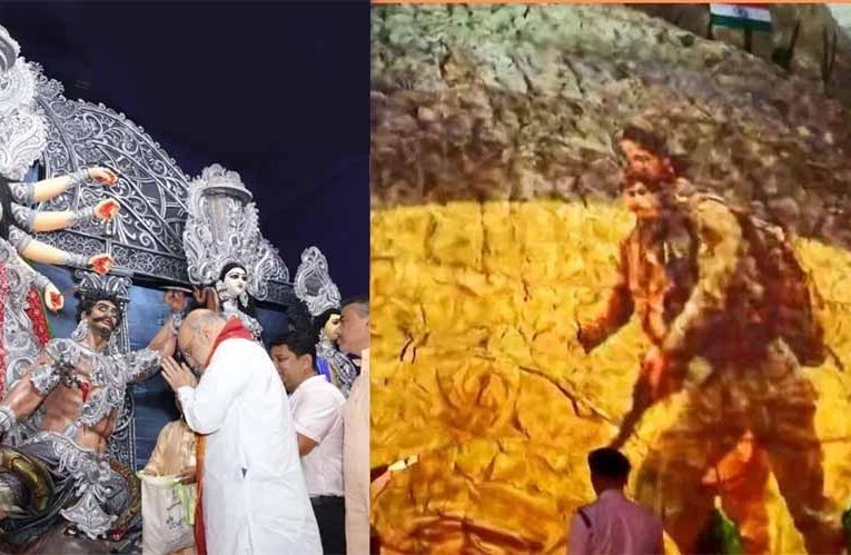 अमित शाह के उद्घाटन वाले पंडाल में ऑपरेशन सिंदूर लाइट शो रोकने का आरोप