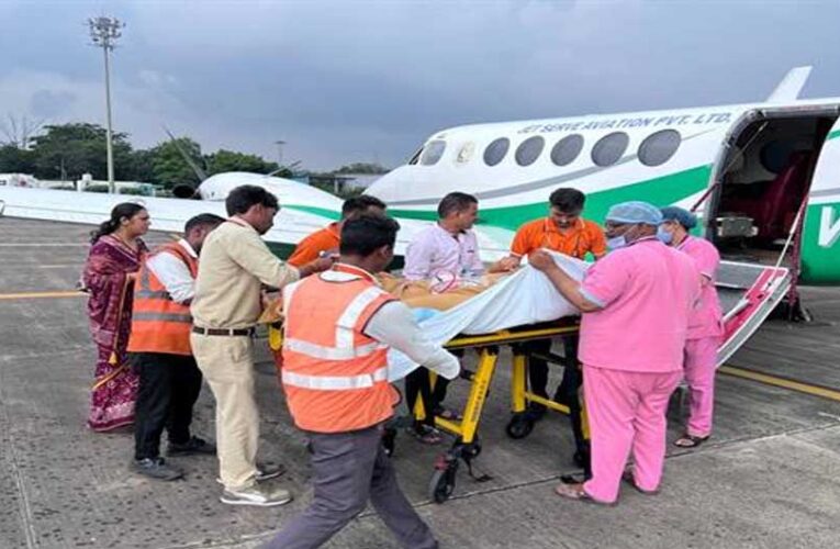 मुख्यमंत्री डॉ. यादव की मानवीय संवेदना:  सड़क हादसे में घायल संस्कृति वर्मा को उच्च स्तरीय उपचार के लिये एयरलिफ्ट कर इंदौर से मुंबई भेजा