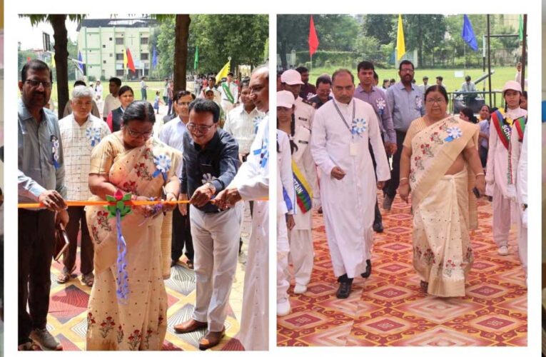 भारत ज्योति विद्यालय मंडला में भव्य कला एवं प्रदर्शनी कार्यक्रम संपन्न