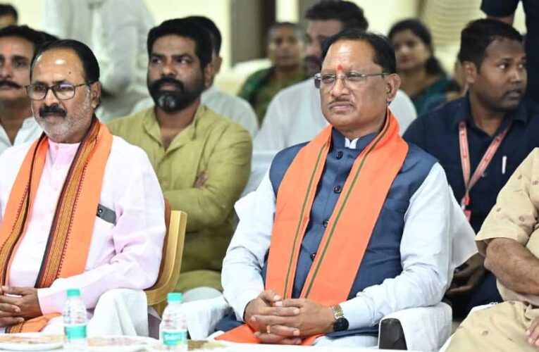 रायपुर : मुख्यमंत्री  विष्णु देव साय ने सुनी मन की बात कार्यक्रम की 126वीं कड़ी