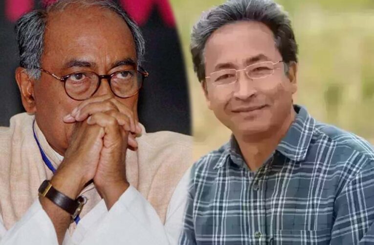 दिग्विजय सिंह ने NSA एक्शन को बताया गलत, सोनम वांगचुक के साथ कांग्रेस का समर्थन
