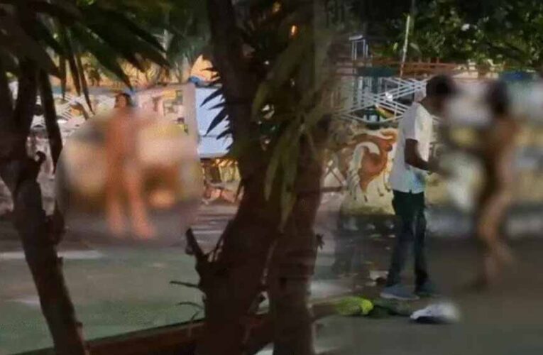 टीकमगढ़ : सड़क पर नग्न किन्नर का उत्पात, पुलिस ने साड़ी पहनाने के लिए दो घंटे दौड़ लगाई