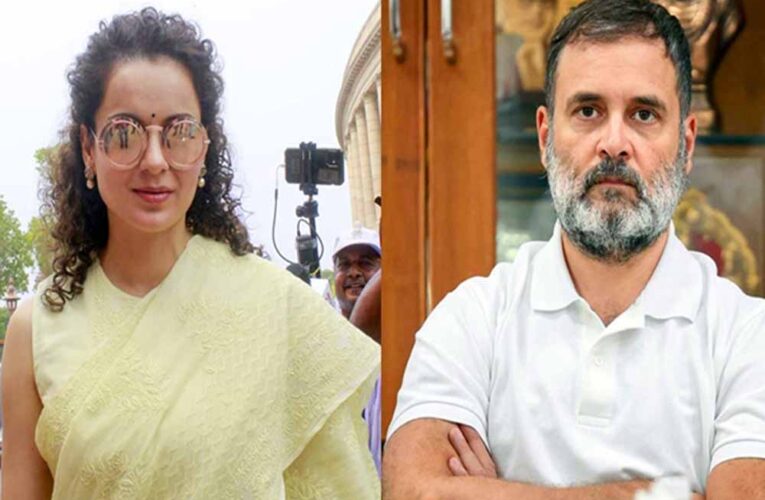 राहुल गांधी पर कंगना का हमला: कहा- देश की छवि की चिंता नहीं