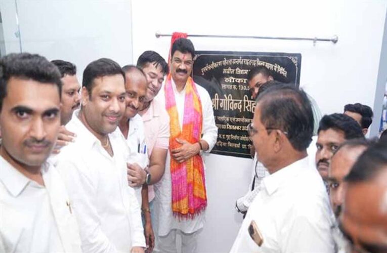 खाद्य मंत्री राजपूत ने 1.50 करोड़ की लागत से निर्मित रेस्ट हाउस का किया लोकार्पण