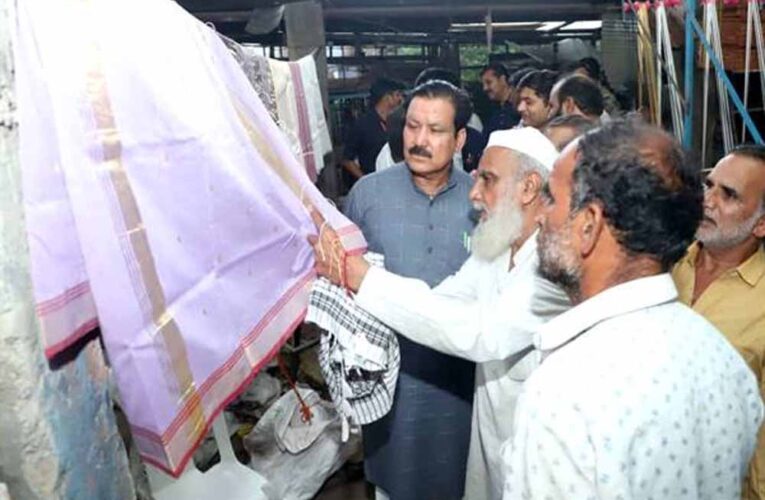 कारीगरों की मेहनत से सारंगपुर बन रहा है स्वदेशी शक्ति केंद्र : मंत्री टेटवाल