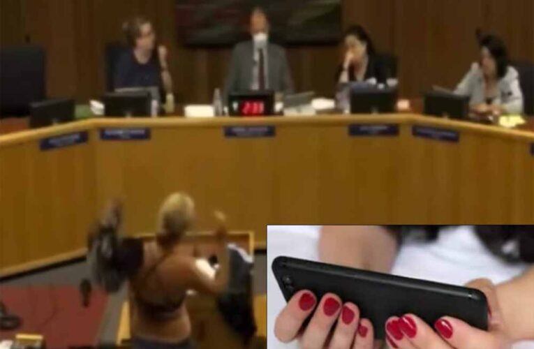 बोर्ड मीटिंग में महिला ने अचानक ऐसा किया कि सबके होश उड़ गए, वीडियो वायरल!