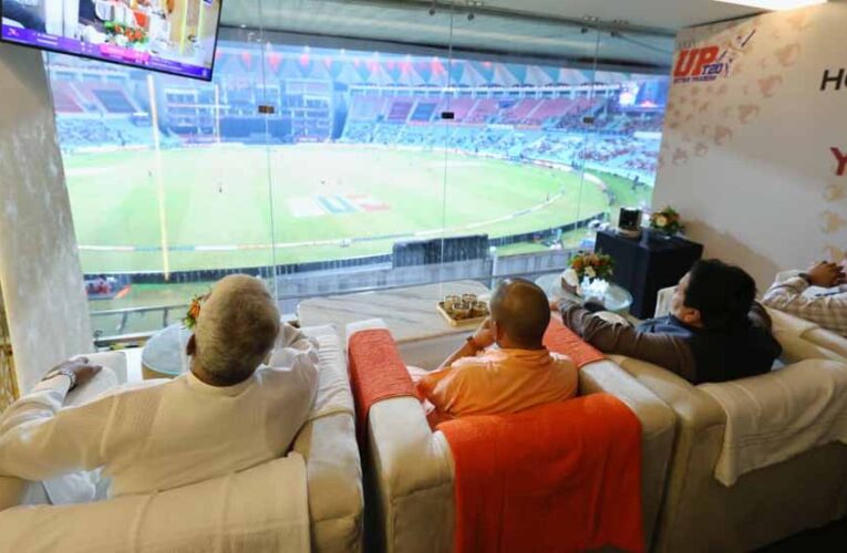 यूपी टी20 लीग युवाओं के लिए बेहतर, प्रदेश में बन रहे कई क्रिकेट स्टेडियम: सीएम योगी