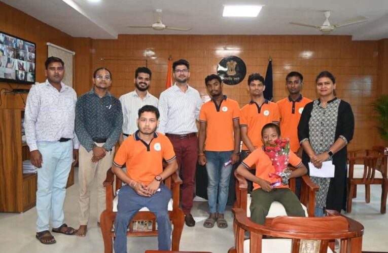 मनोविकास केंद्र के 5 छात्रों का पर्पल फेस्ट 2025 के लिए हुआ चयन, कलेक्टर ने दी शुभकामनाएं