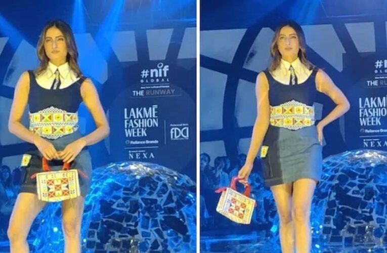 लैक्मे फैशन वीक 2025: पलक तिवारी की शानदार एंट्री ने मचाया धमाल