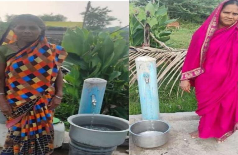 बेमेतरा में घर-घर पहुँच रहा नल से जल, हर घर नल, हर घर जल के सपने को साकार कर दिखाया