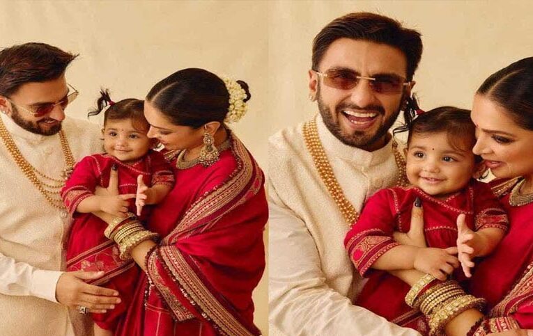 दीपिका-रणवीर ने दिवाली पर शेयर की बेटी दुआ की पहली झलक, मां-बेटी की ट्विनिंग ने जीता दिल