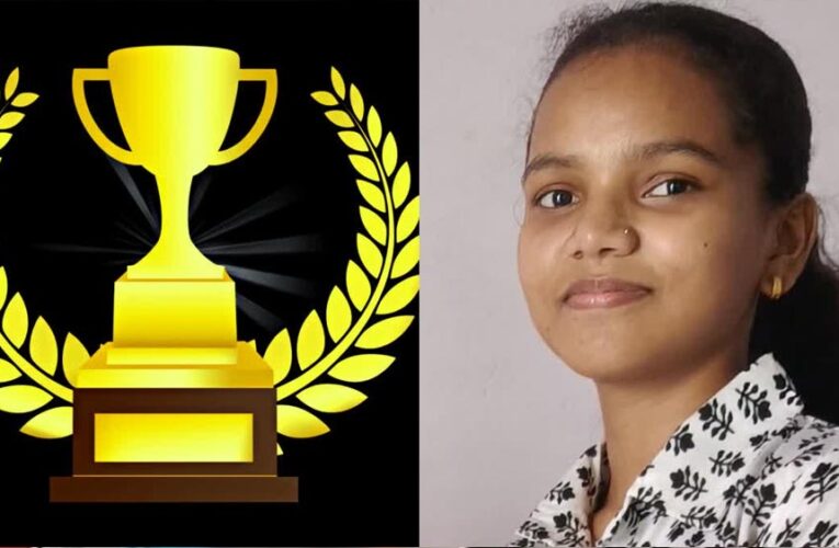 छिंदवाड़ा की वैष्णवी सरियाम 12वीं टॉपर, बालिका विज्ञान पुरस्कार से सम्मानित