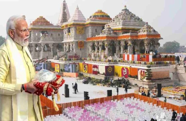 राम मंदिर के शिखर पर PM मोदी फहराएंगे 22 फीट का धर्म ध्वज, प्राण प्रतिष्ठा के बाद ‘ध्वजारोहण’
