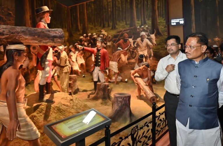 रायपुर : जनजातीय स्वतंत्रता विद्रोहों पर बने भव्य स्मारक सह-संग्रहालय जल्द लोगों के लिए होगा समर्पित